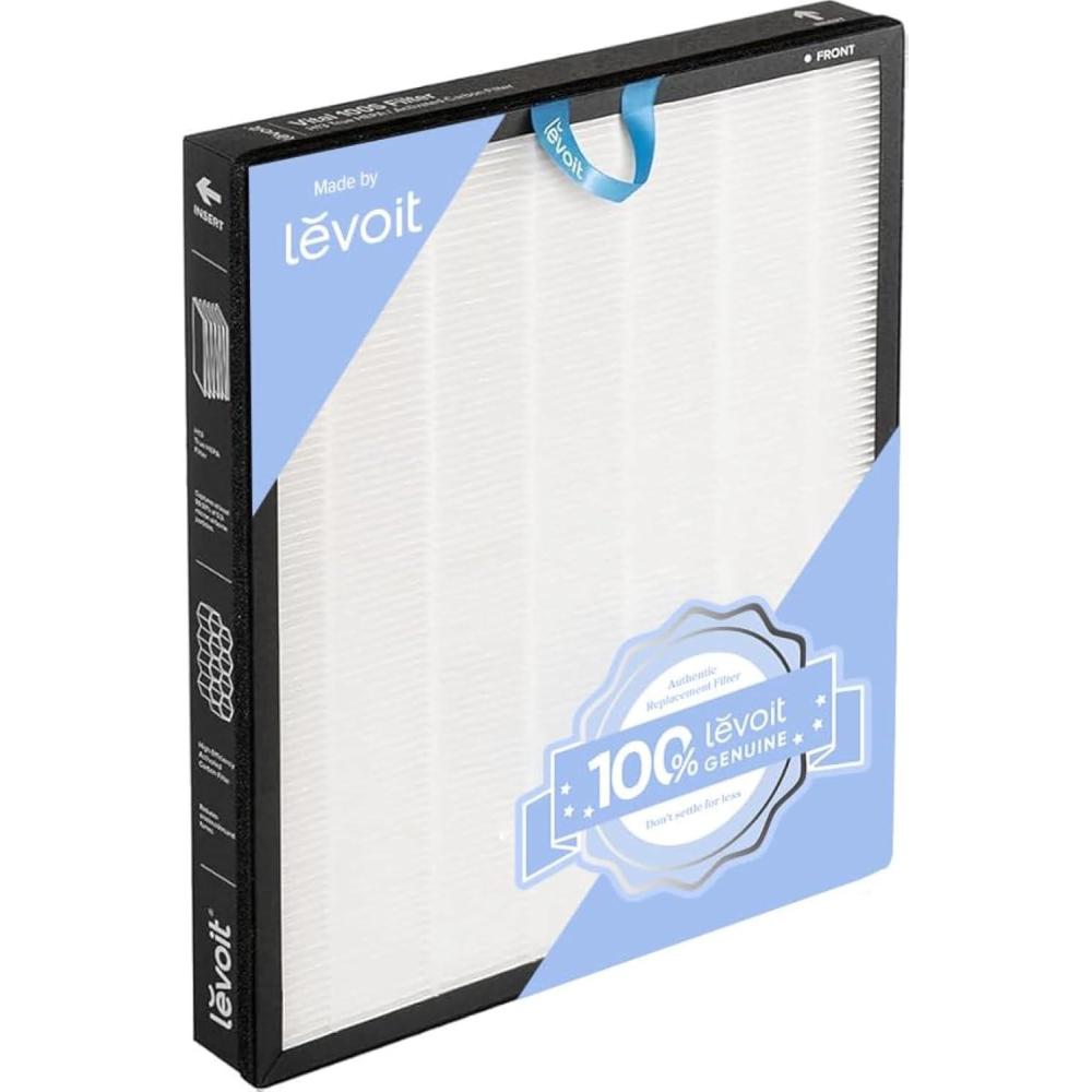 imageLEVOIT Vital 100SP Replacement Filter Genuine Air Purifier Filters Supports HEPA Sleep Mode HighEfficiency Activated Carbon for Removal of Smoke Odor Allergens Pollen Vital 100SRF 1 Pack