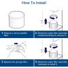 imageLEVOIT 10Pack Top Fill Humidifier Replacement Filters Capture Particles to Improve Humidification Efficiency for Classic160 Dual150 Dual200S Classic300S LV600S OasisMist450S Superior6000SFilters