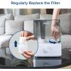imageLEVOIT 10Pack Top Fill Humidifier Replacement Filters Capture Particles to Improve Humidification Efficiency for Classic160 Dual150 Dual200S Classic300S LV600S OasisMist450S Superior6000SFilters