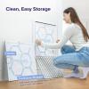 imageLEVOIT 20x20x1 Air Filter MERV 11 6Month Pleated Furnace Filters for Home AC HVAC HighEfficiency Allergen Defense for Pet Dust and Smoke 2 Pack Actual Size 19691969079 inches14301