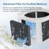imageLEVOIT 4Pack Replacement Filters for Superior 6000S Smart Evaporative Humidifier Captures Large Particles ampamp Minerals Extends Filter Life up to 6 Months Gray