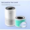 imageLEVOIT Core 300P Replacement Filter for Air Purifier Smoke Remover Genuine Core300SP Filters Supports HEPA Sleep Mode HighEfficiency Activated Carbon Core 300RFSR 1 Pack BlueToxin Absorber Filter