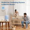 imageLEVOIT Dual 200S Smart Humidifiers for Bedroom Top Fill Customize Humidity for Home Baby Nursery ampamp Plants with Humidistat Essential Oil Diffuser Schedule Timer APP ampamp Voice Control 3L BlueBlue