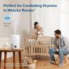 imageLEVOIT Dual 200S Smart Humidifiers for Bedroom Top Fill Customize Humidity for Home Baby Nursery ampamp Plants with Humidistat Essential Oil Diffuser Schedule Timer APP ampamp Voice Control 3L BlueWhite