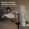 imageLEVOIT Dual 200S Smart Humidifiers for Bedroom Top Fill Customize Humidity for Home Baby Nursery ampamp Plants with Humidistat Essential Oil Diffuser Schedule Timer APP ampamp Voice Control 3L BlueBlue