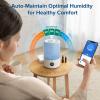 imageLEVOIT Dual 200S Smart Humidifiers for Bedroom Top Fill Customize Humidity for Home Baby Nursery ampamp Plants with Humidistat Essential Oil Diffuser Schedule Timer APP ampamp Voice Control 3L BlueBlue