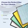 imageLEVOIT Genuine Vital 200SP Air Purifier Smoke Remover Replacement Filter Supports HEPA Sleep Mode 4in1 HighEfficiency Activated Carbon Filter Vital 200SRFSR 1 Pack BlueSmoke Remover