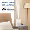 imageLEVOIT Humidifiers for Bedroom with Night Light3L Water TankCool Mist Top Fill Essential Oil Diffuser for Baby Nursery and Plants 360 Nozzle Quiet Rapid Humidification for Home Large Room White