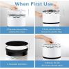 imageLEVOIT LVH132 Replacement Filter Genuine LVH132RF Air Purifier Filters HighEfficiency Activated Carbon for Removal of Smoke Odor Allergens Pollen 1 Pack75 x 75 x 25