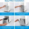 imageLEVOIT LVH135 Replacement Filter Genuine Air Purifier Filters HighEfficiency Activated Carbon for Removal of Smoke Odor Allergens Pollen LVH135RF White1 Pack
