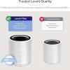 imageLEVOIT LVH135 Replacement Filter Genuine Air Purifier Filters HighEfficiency Activated Carbon for Removal of Smoke Odor Allergens Pollen LVH135RF White1 Pack