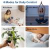 imageLEVOIT OasisMist 1000S 10L Smart Humidifier for Home Large Room Bedroom Last 100 Hours Suitable for Indoor Plant Cover up to 600ft Easy Top Fill Remoter ampamp Voice Control Auto Mode Quiet WhiteWhite