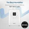 imageLEVOIT OasisMist 1000S 10L Smart Humidifier for Home Large Room Bedroom Last 100 Hours Suitable for Indoor Plant Cover up to 600ft Easy Top Fill Remoter ampamp Voice Control Auto Mode Quiet WhiteWhite