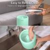 imageLEVOIT Smart Cool Mist Top Fill Humidifiers for Bedroom with Sensor Auto Humidity Setting  APP ampamp Voice Control Essential Oil Diffuser Ultra Quiet Operation Super Easy to Use and Clean 3L Green