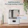 imageLEVOIT Smart Humidifiers for Bedroom Large Room Home6L Cool Mist Top Fill Essential Oil Diffuser for Baby ampamp PlantsSmart App ampamp Voice Control Rapid Humidification ampamp Auto ModeQuiet Sleep Mode GrayGray
