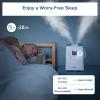 imageLEVOIT Superior 6000S Smart Evaporative Humidifiers for Home Whole House up to 3000ft 6 Gal Last 72Hour Premium Filter Dry Mode Wheels ampamp Water Fill Hose ampamp Foldable Storage  Quiet Sleep Mode6L