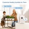 imageLEVOIT Superior 6000S Smart Evaporative Humidifiers for Home Whole House up to 3000ft 6 Gal Last 72Hour Premium Filter Dry Mode Wheels ampamp Water Fill Hose ampamp Foldable Storage  Quiet Sleep Mode6L