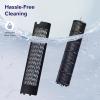 imageLEVOIT Tower Fan for Bedroom Standing Fan with 28dB Quiet for Sleep Remoter 12H Timer 25fts Velocity 5 Speeds 4 Modes 90 Oscillation for Home Office Indoor Bladeless 36 inch WhiteBlack