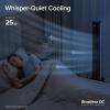 imageLEVOIT Tower Fan for Bedroom Standing Fan with 28dB Quiet for Sleep Remoter 12H Timer 25fts Velocity 5 Speeds 4 Modes 90 Oscillation for Home Office Indoor Bladeless 36 inch WhiteWhite