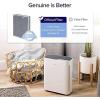 imageLEVOIT Vital 100 Replacement Filter Genuine Air Purifier Filter HighEfficiency Activated Carbon for Removal of Smoke Odor Allergens PollenVital 100RF White 1 Pack2 Pack