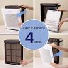 imageLEVOIT Vital 200SP Replacement FilterGenuine Air Purifier Filters Supports HEPA Sleep Mode HighEfficiency Activated Carbon for Removal of Smoke Odor Allergens Pollen Vital 200SRF 1 Pack