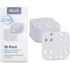 imageLEVOIT Humidifier Replacement Filters 10Pack Mineral Absorption PadCompatible with LV600SLV600HHOasisMist450SCapture Fine Particles in Water Tank to Improve Humidification EfficiencyWhite18x24