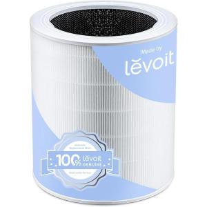 imageLEVOIT Core 600SP Replacement Filter Genuine Core 600SRF Air Purifier Filters Supports HEPA Sleep Mode HighEfficiency Activated Carbon for Removal of Smoke Odor Allergens Pollen 1 PackOriginal Filter