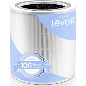 imageLEVOIT Genuine Core 400SP Air Purifier Pet Allergy Replacement Filter Supports HEPA Sleep Mode HighEfficiency Activated Carbon for Removal of Pollen Allergen Core 400SRFPA 1 Pack YellowOriginal Filter