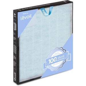 imageLEVOIT Genuine Vital 100SP Air Purifier Toxin Absorber Replacement Filter Supports HEPA Sleep Mode HighEfficiency Activated Carbon for Removal of Odor Pollen Vital 100SRFTX Green 1 PackSmoke Remover Replacement Filter