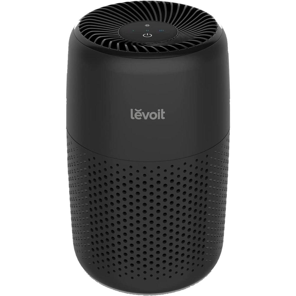 imageLEVOIT Air Purifiers for Home AHAM VERIFIDE HighEfficiency Filter for Smoke Dust Pollen and Odors in Bedroom Office or Nursery Optional Night Light Quiet Operation LVH132 WhiteBlack