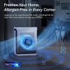 imageLEVOIT Air Purifier for Baby with White Noise Sound Machine and BlueLightFree Night Light in Bedroom HEPA Filter Removes Ultrafine Particle AHAM VERIFIDE 5 Air Quality Monitor Smart WiFi SproutWhite