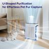 imageLEVOIT Air Purifier for Home Large Room Up to 1073Ft with Air Quality Monitor AHAM VERIFIDE Smart WiFi Washable PreFilter HEPA Sleep Mode for Pets Allergies Dust Pollen Vital 100SP WhiteWhite