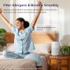imageLEVOIT Air Purifiers for Home AHAM VERIFIDE HighEfficiency Filter for Smoke Dust Pollen and Odors in Bedroom Office or Nursery Optional Night Light Quiet Operation LVH132 WhiteWhite