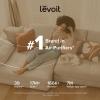 imageLEVOIT Air Purifiers for Home AHAM VERIFIDE HighEfficiency Filter for Smoke Dust Pollen and Odors in Bedroom Office or Nursery Optional Night Light Quiet Operation LVH132 WhiteBlack