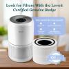 imageLEVOIT Air Purifiers for Home Bedroom HEPA Sleep Mode AHAM VERIFIDE Smart WiFi for Home Large Room Quiet Cleaner for Pet Hair Allergies Dust Smoke Pollon Alexa Control Core300SP WhiteWhite