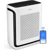 imageLEVOIT Air Purifier for Baby with White Noise Sound Machine and BlueLightFree Night Light in Bedroom HEPA Filter Removes Ultrafine Particle AHAM VERIFIDE 5 Air Quality Monitor Smart WiFi SproutWhite