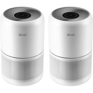 imageLEVOIT Air Purifiers for Home Bedroom HEPA Sleep Mode AHAM VERIFIDE Smart WiFi for Home Large Room Quiet Cleaner for Pet Hair Allergies Dust Smoke Pollon Alexa Control Core300SP WhiteWhite