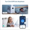 imageLEVOIT Superior 6000S Smart Evaporative Humidifiers for Home Whole House up to 3000ft 23L Last 72Hour Premium Filter Dry Mode Wheels amp Water Fill Hose Foldable Storage Sleep Mode New EditionWhite