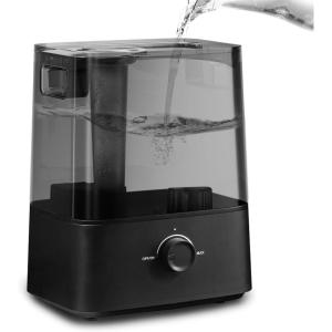 imageLEVOIT 6L Extra Large Humidifier for Bedroom Large Room Home Cool Mist Last 60Hour Top Fill Super Easy to Use and Clean 360 Rotation Nozzle Knob Control Auto Shut Off Quiet