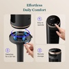 image:imageLEVOIT Classic 42inch Tower Fan for Home 1472 CFM Powerful Fan 22dB Quiet as You Sleep 90 LampR Oscillation 60 UampD Airflow 12H Timer 5Speed and 4 Modes with Temperature Sensor Remote ControlBlack