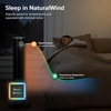 image:imageLEVOIT Classic 42inch Tower Fan for Home 1472 CFM Powerful Fan 22dB Quiet as You Sleep 90 LampR Oscillation 60 UampD Airflow 12H Timer 5Speed and 4 Modes with Temperature Sensor Remote ControlBlack