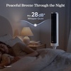 image:imageLEVOIT Classic 42inch Tower Fan for Home 1472 CFM Powerful Fan 22dB Quiet as You Sleep 90 LampR Oscillation 60 UampD Airflow 12H Timer 5Speed and 4 Modes with Temperature Sensor Remote ControlWhite