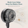 image:imageLEVOIT Standing Fan for Bedroom 20dB Quiet Pedestal Fan for Sleep 1024 CFM UltraHigh Airflow 90 Oscillating Floor Fan DC Motor 5 Speeds 12H Timer Remote for Home Room Office WhiteNew CoreBreeze Grey Smart