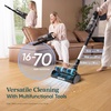 image:imageLEVOIT VortexIQ Pro Cordless Vacuum Ultra Suction 60Min Upgrade  Motorized Pet Brush NeoSight Green Light Dust Reveal AntiTangle Brush SelfStanding 180 LayFlat Design HEPA FilterCarbon Black