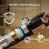 image:imageLEVOIT VortexIQ Pro Cordless Vacuum Ultra Suction 60Min Upgrade  Motorized Pet Brush NeoSight Green Light Dust Reveal AntiTangle Brush SelfStanding 180 LayFlat Design HEPA FilterBrushed Gold