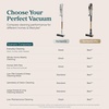 image:imageLEVOIT VortexIQ Pro Cordless Vacuum Ultra Suction 60Min Upgrade  Motorized Pet Brush NeoSight Green Light Dust Reveal AntiTangle Brush SelfStanding 180 LayFlat Design HEPA FilterBrushed Gold
